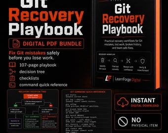 Paquete de PDF de la Guía de Recuperación de Git para Desarrolladores