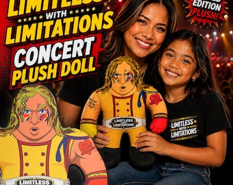 Concert Plushie - Limitless With Limitations™ Roger Foley | 1st Championship Belt Edition