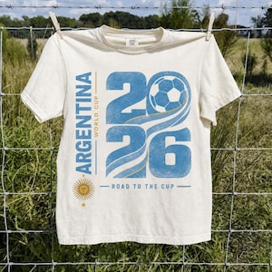 Argentina World Cup 2026 PNG Bundle, Argentina Football Digital Design, Argentine Fan PNG, World 2026 Sublimation, Vamos Argentina image 11