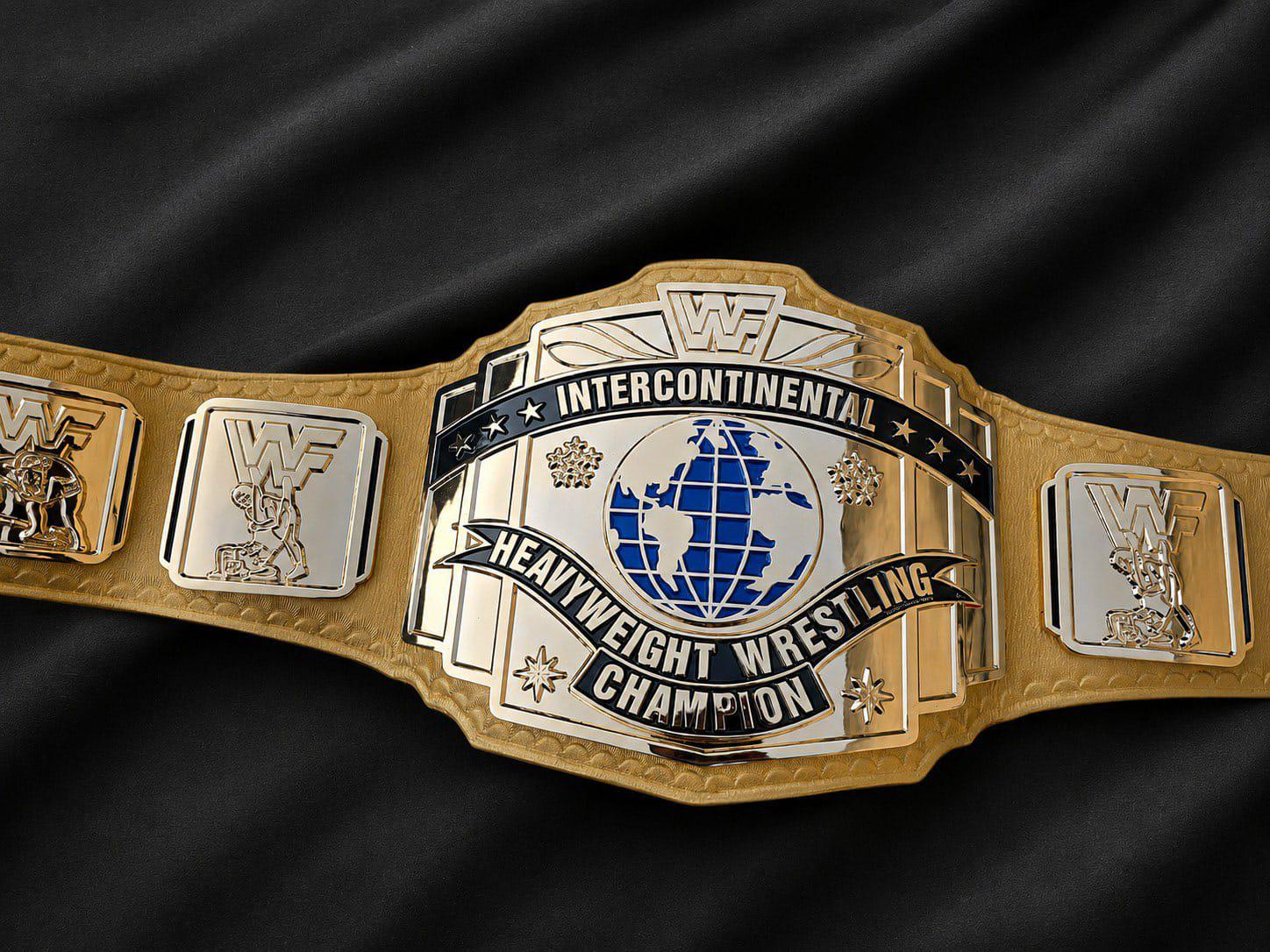 Wwf intercontinental championship replica title belt - Etsy 日本