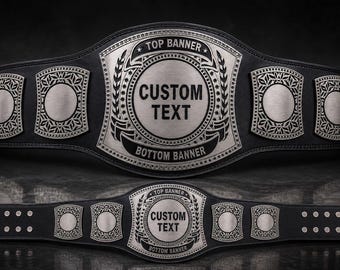 Aangepaste riem kampioenschap worstelen | Gepersonaliseerde worsteltitelriem | Handgemaakte meta| Aangepaste naam Champion-riem | Worstelcadeau voor fans