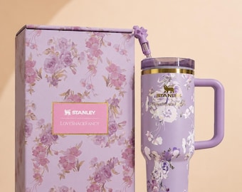 Stanley 40 Oz Tumbler Coquette Travel Cup with Straw