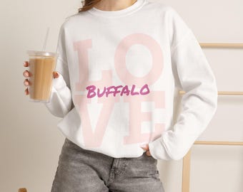 LOVE Buffalo Crewneck Sweatshirt – Unisex Bills Apparel