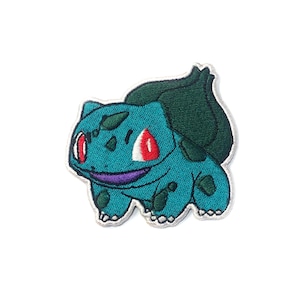 Pokemon Bulbasaur Embroidered Patch