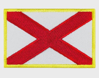 Australia Flag Golden Border Embroidered Patch