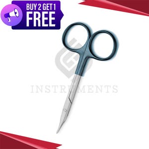 Stevens Tenotomy Scissors Narrow Blade Secure Grip Detail Work Hand Tool