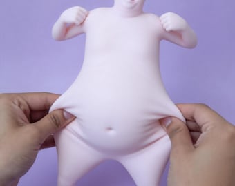 TheMugly Rene Doll – Squishy Desk Buddy, Gremlin da collezione