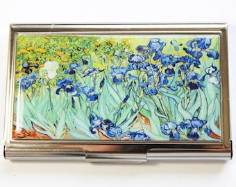 Business Card Case Vincent Van Gogh Irises, Card case, business card holder (2927)