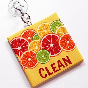 Dishwasher Sign, Dirty Dishes Sign, Clean Dishes Sign, Works on ...