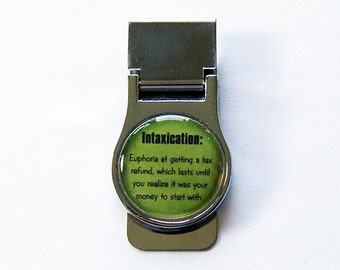 Money Clips Etsy Ca - money clip funny money clip income tax humor money clip money clip for him gift for him stocking stuffer green 5580