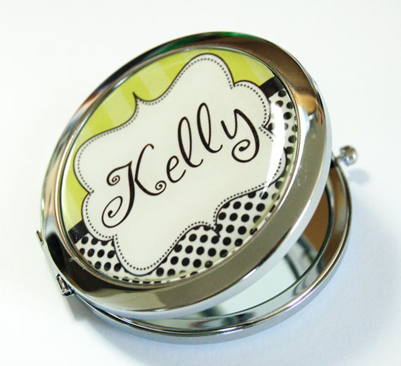 Custom Compact Mirror Personalized Compact Mirror Etsy