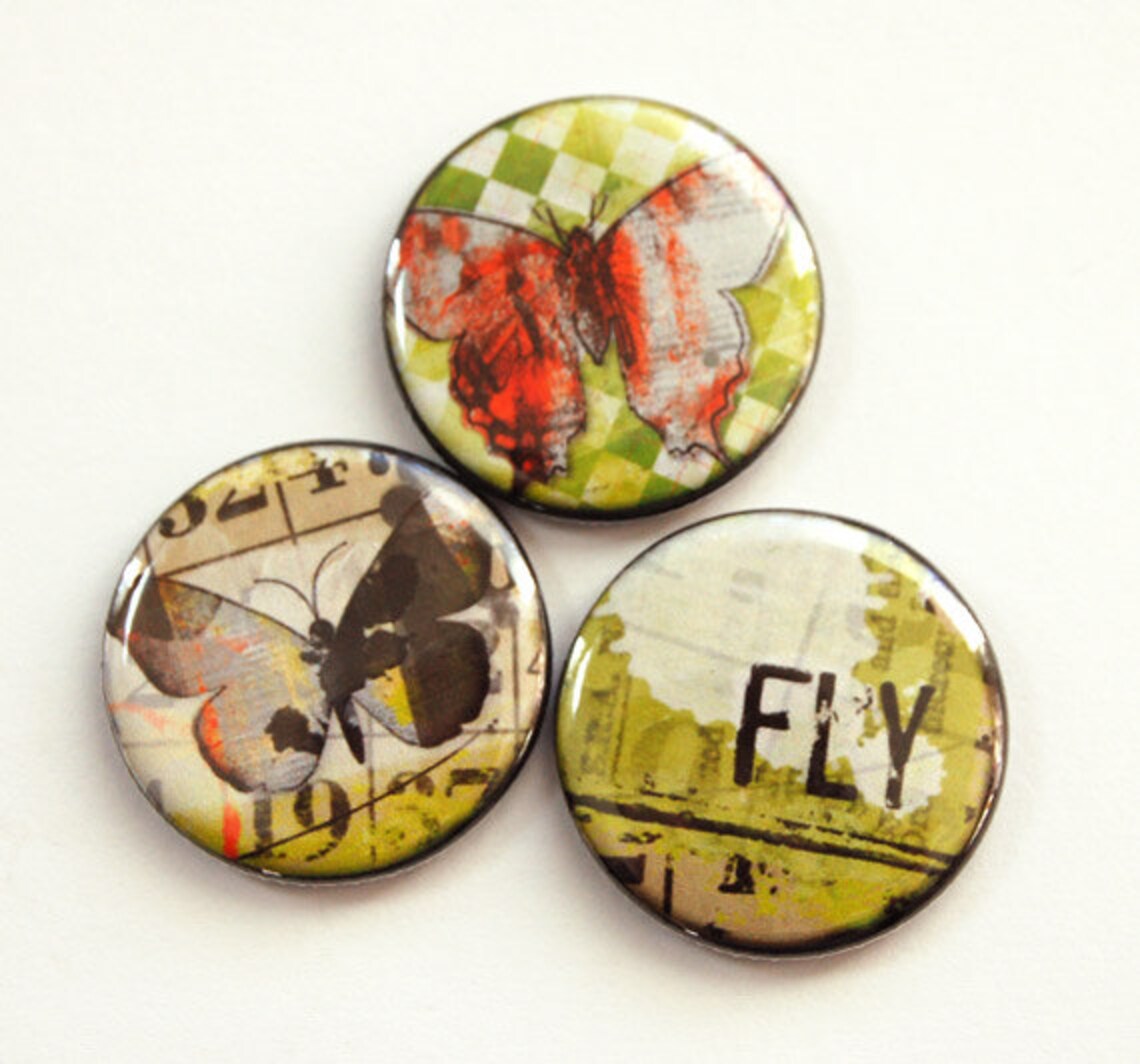 Soar Alive Fly Button Kitchen Etsy