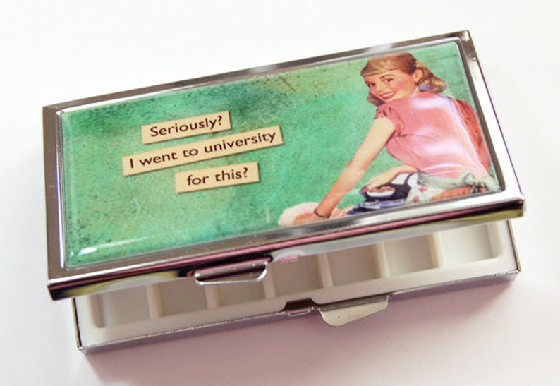 7 Day Pill Box Funny Pill Case Pill Case 7 Day Pill Case Etsy