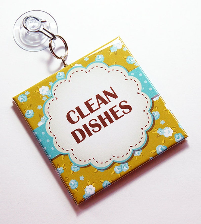 Clean Dirty Dishwasher Sign Works on stainless steel Sign Etsy