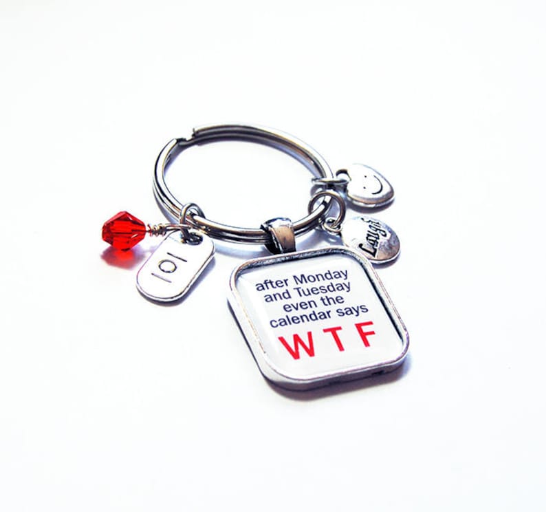 Funny Key Ring Funny Key Chain Keychain keyring stocking Etsy