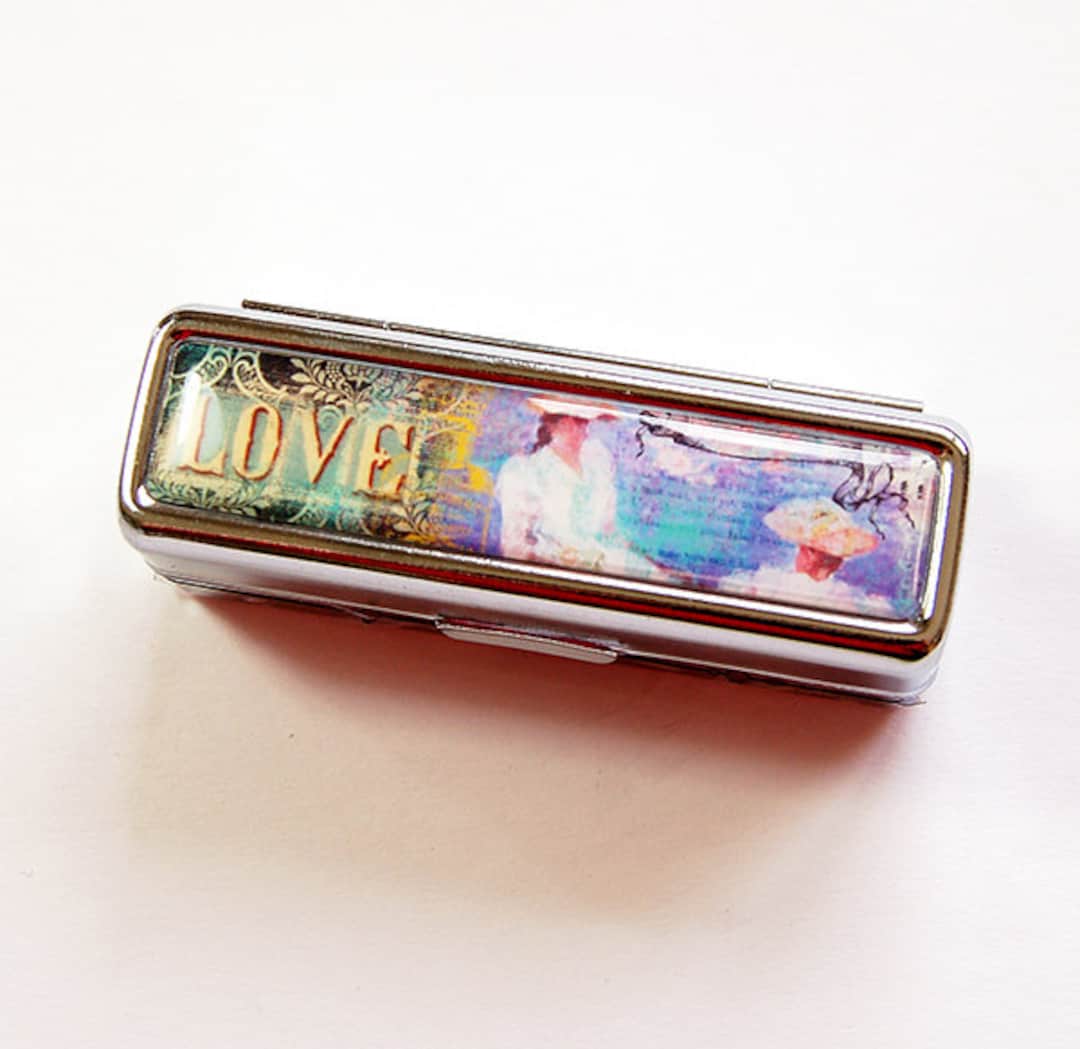 Lipstick Case, Lipstick Case With Mirror, Lipstick Holder, Lipbalm Case