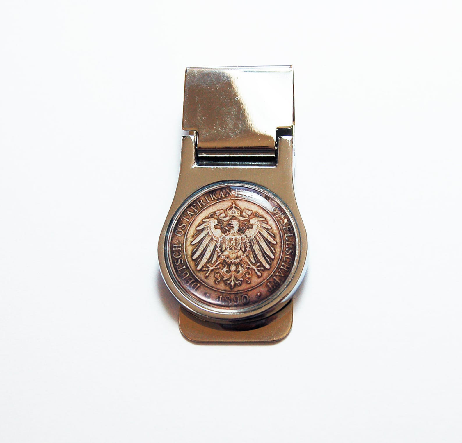 German Coin Money Clip,