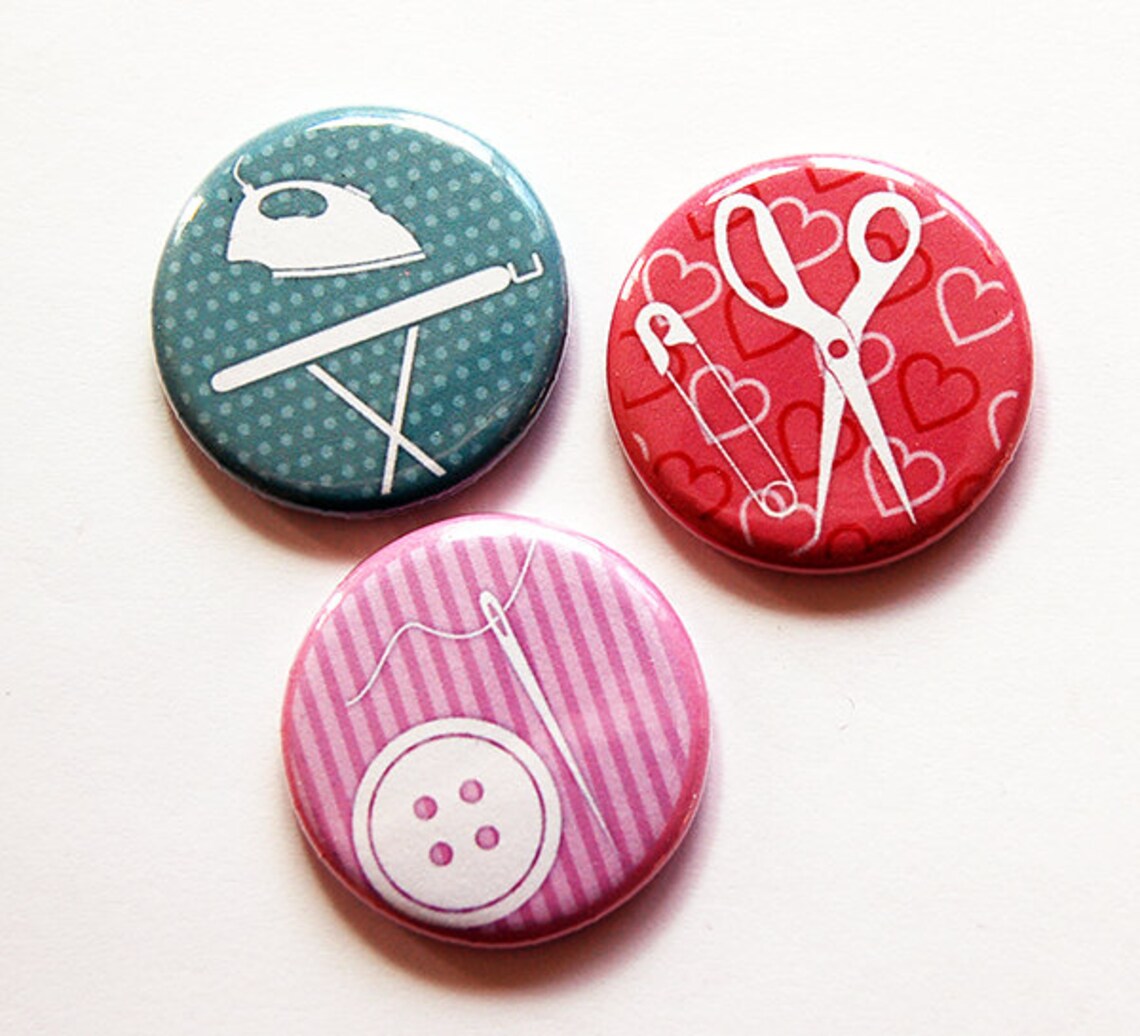 Sewing Button Quilting Kitchen Etsy