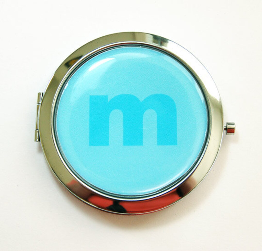 Custom Compact Mirror Personalized Mirror Monogram Etsy