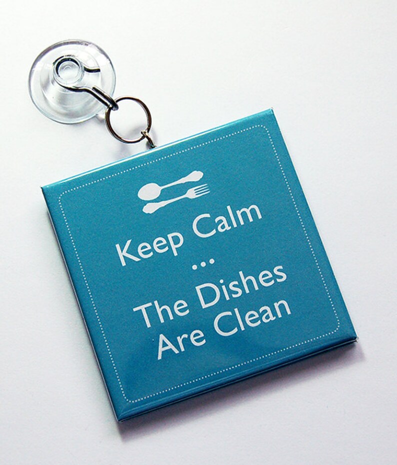 Dishwasher Sign With Suction Cup Freak Out Clean Dishes Etsy