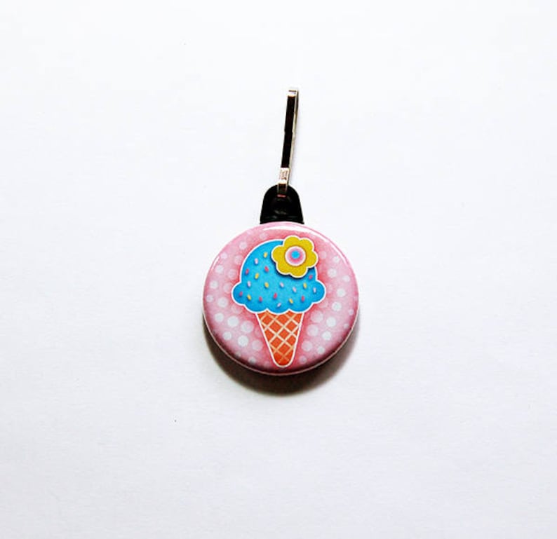 Ice Cream Zipper Pull Backpack Zipper Pull Cute Zipper Pull Etsy