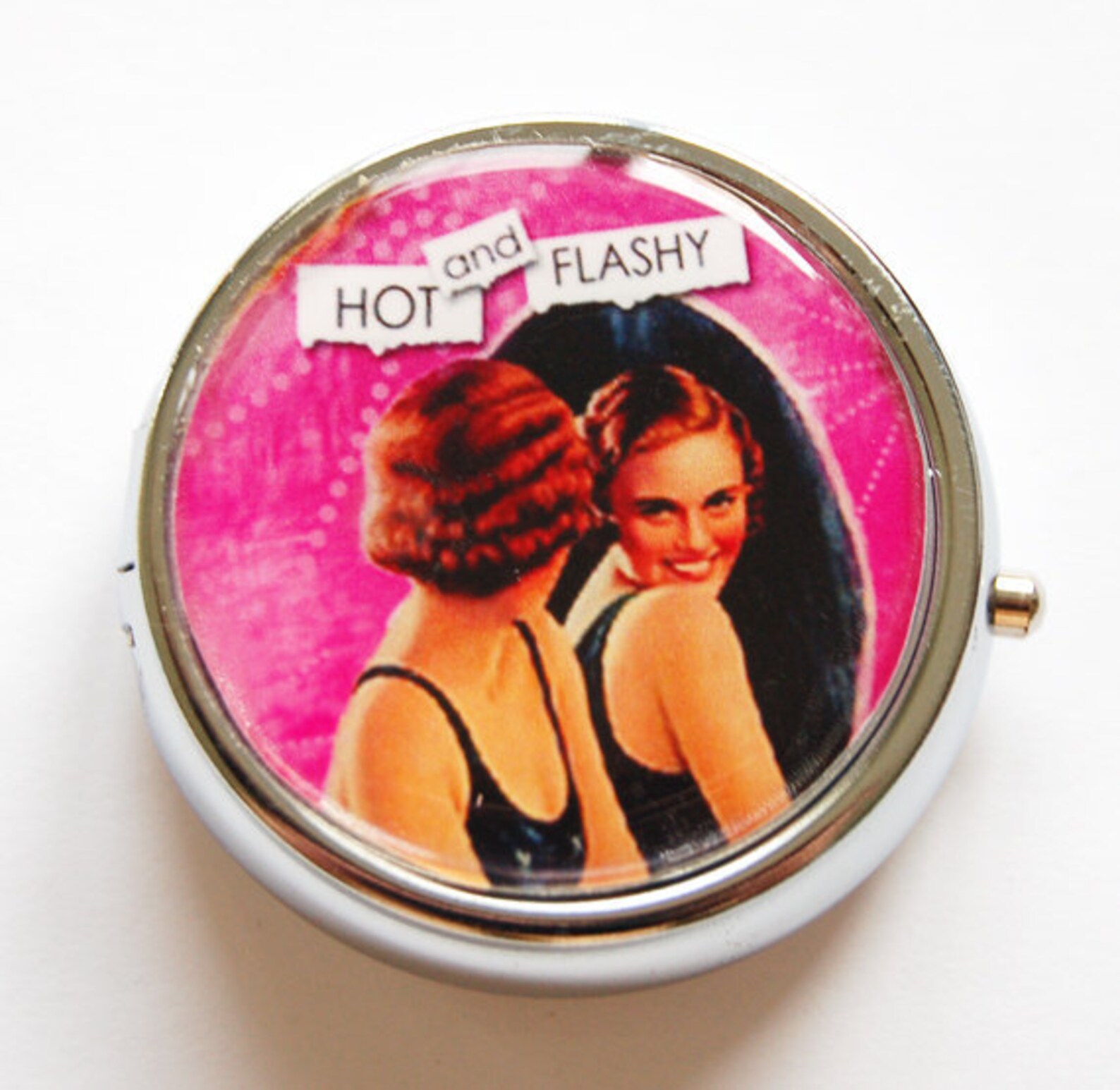 Funny Pill Box Pill Case Pill Container Pink Gift for Her Etsy