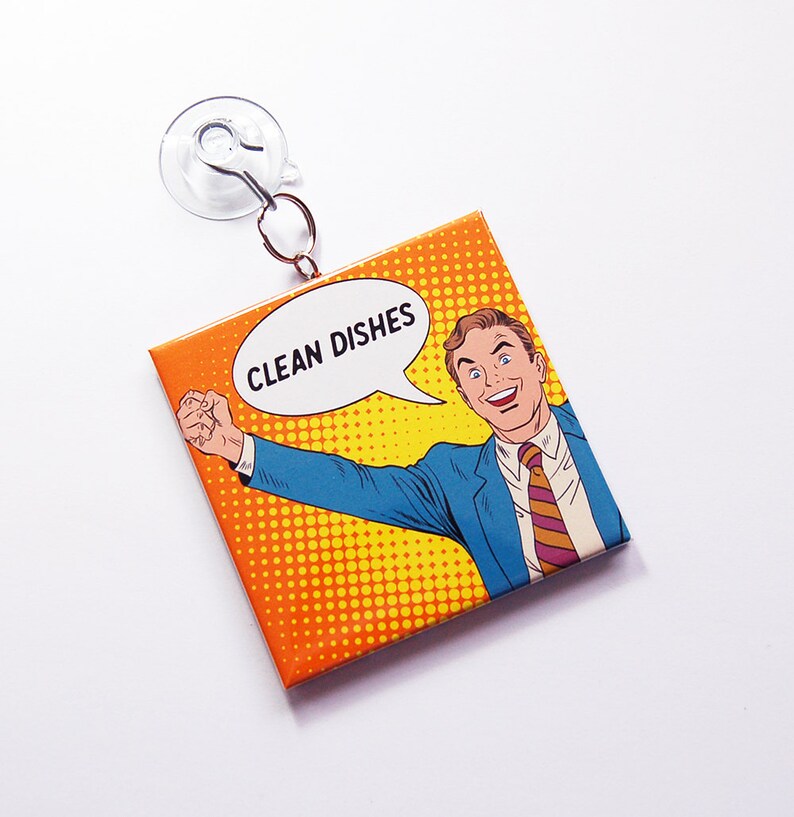 Dishwasher Sign Sign With Suction Cup Clean Dishes Dirty Etsy