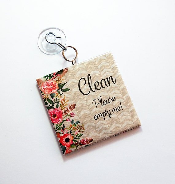 Clean Dishes Dirty Dishes Sign with suction cup Dishwasher | Etsy