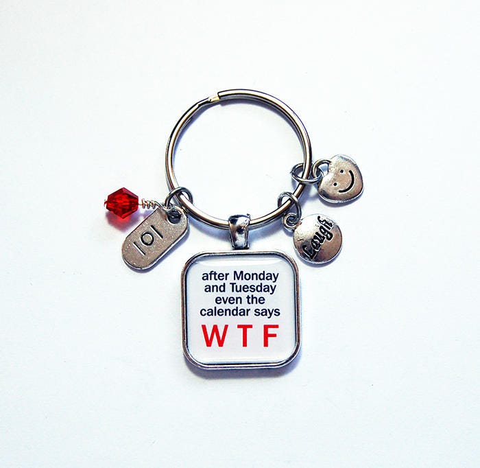 Funny Key Ring Funny Key Chain Keychain keyring stocking Etsy