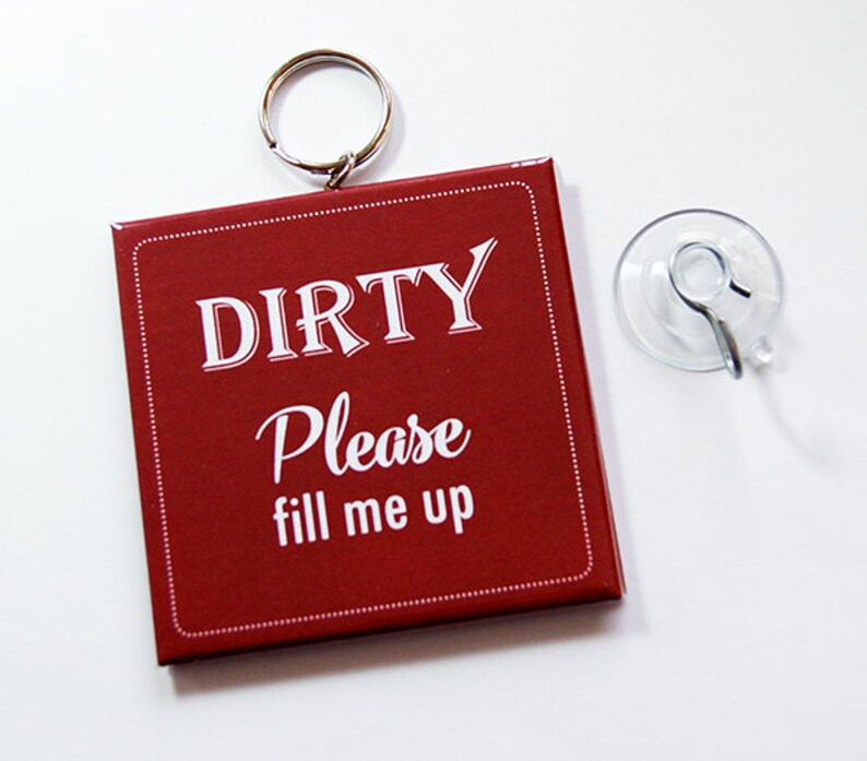 Dishwasher Sign Works on Stainless Steel Clean Dishes Sign Etsy