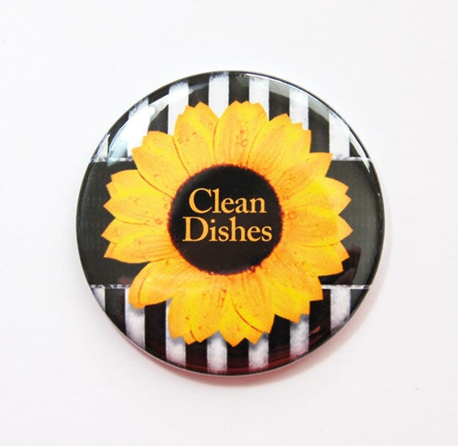 Dishwasher Sunflower the Dishes Are Clean Kitchen Etsy