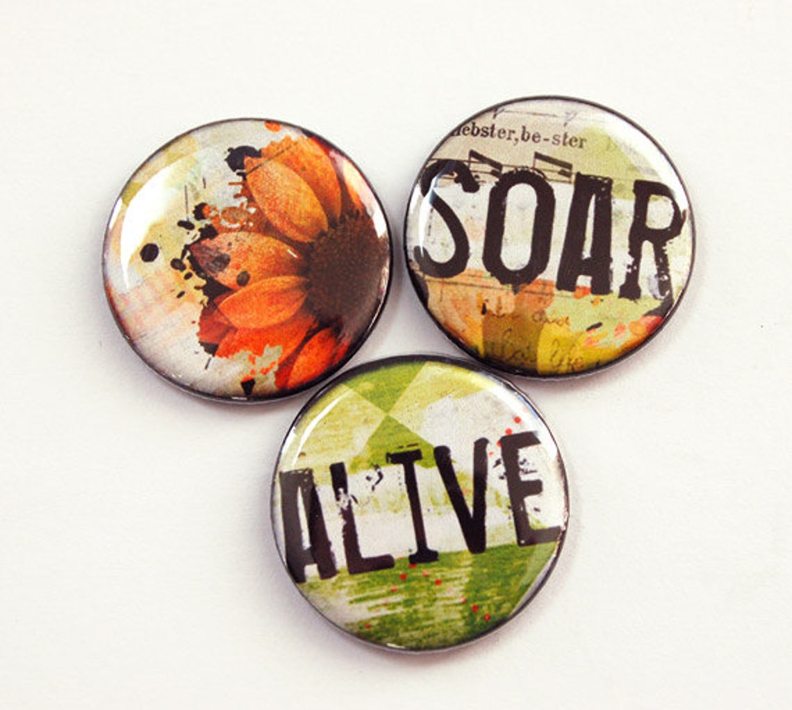 Soar Alive Fly Button Kitchen Etsy