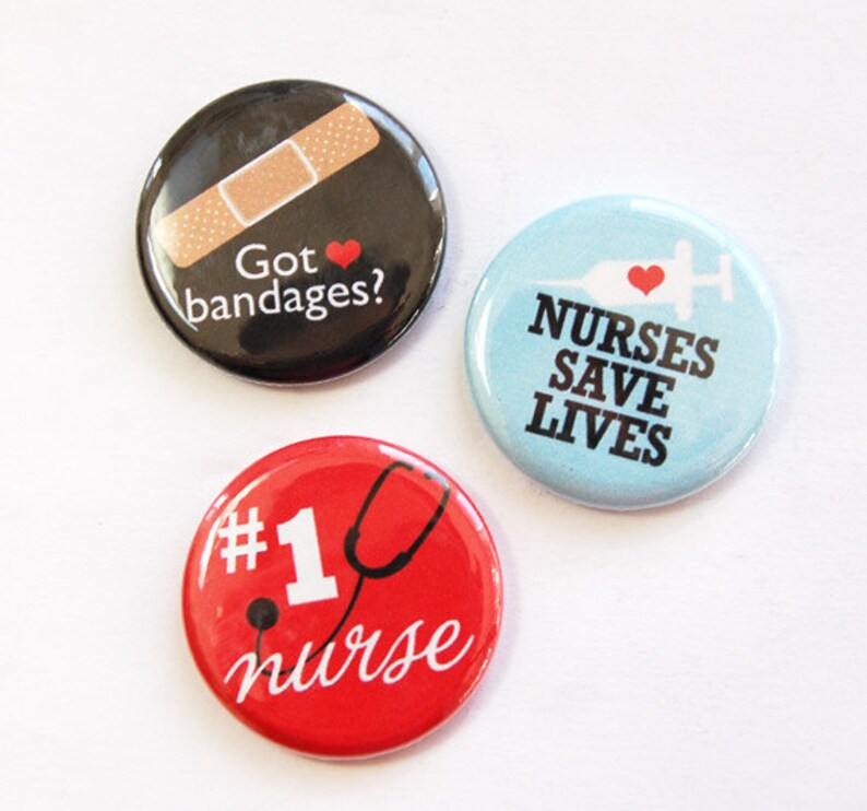 Nurse for Nurse Gift for Nurse Button Etsy