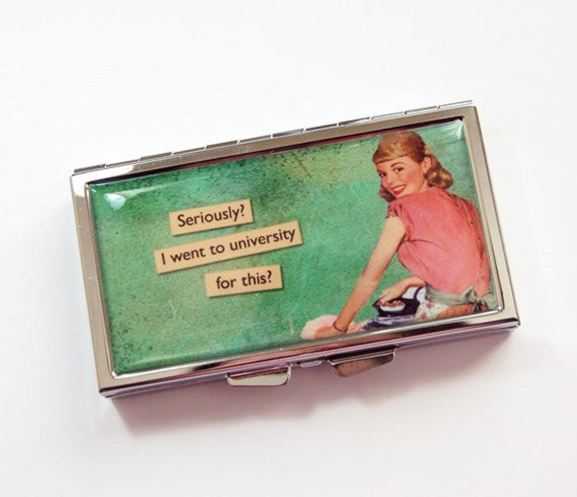 7 Day Pill Box Funny Pill Case Pill Case 7 Day Pill Case Etsy