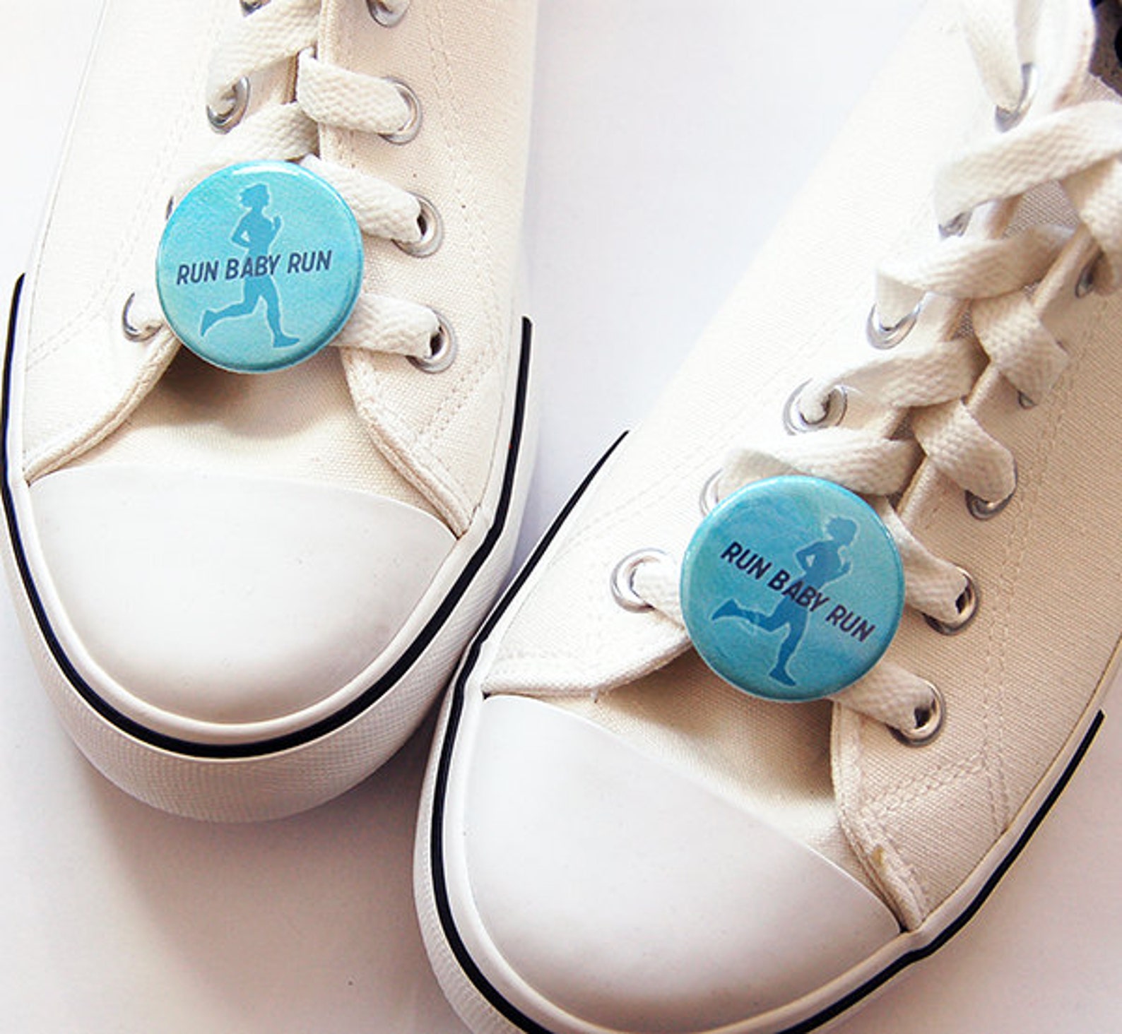 Run Baby Run Charm Running shoe charm Exercise shoelace Etsy