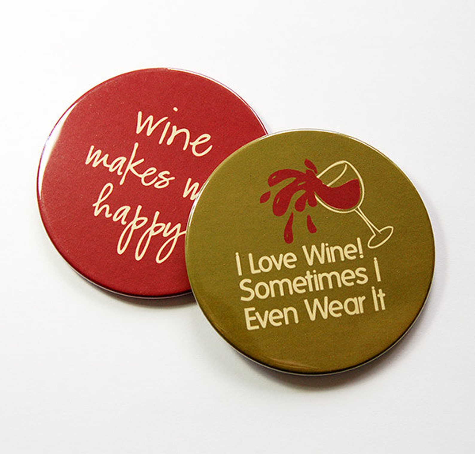 Wine Coasters Drink Coasters Coasters Wine Lover Wine Etsy