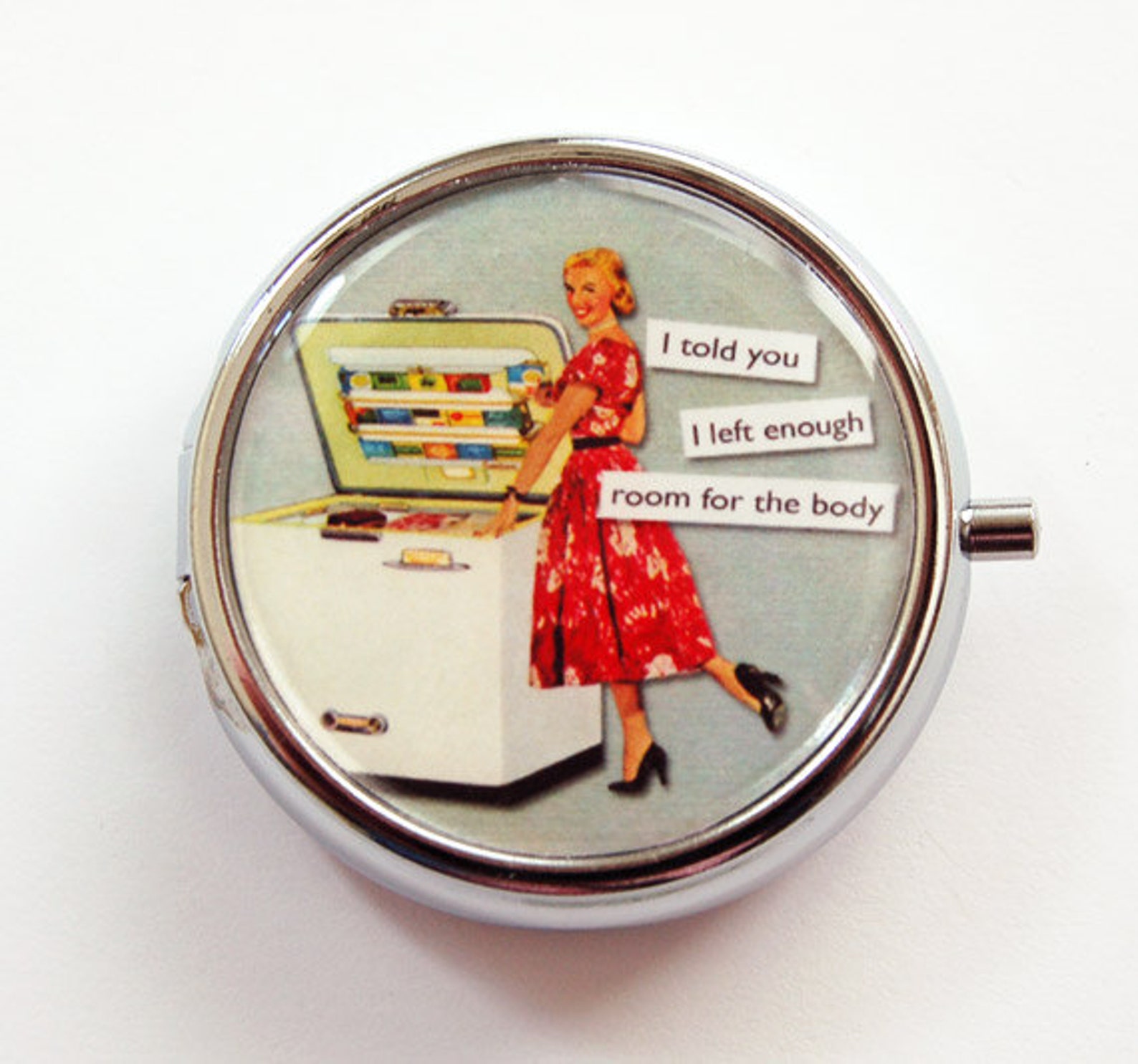Funny Pill Case Pill box Pill Container Pill Case Retro Etsy