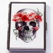 Slim Cigarette Case Skull Cigarette Case Cigarette Holder - Etsy