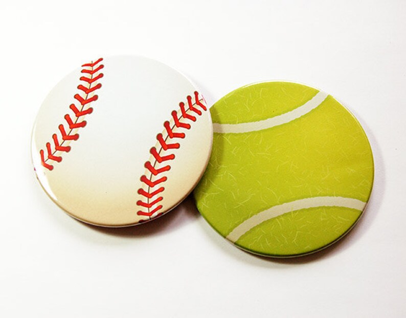 Sports Coasters Baseball Coasters Tennis Ball Coasters Etsy
