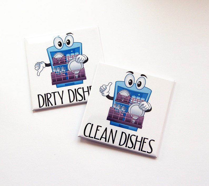 Dishwasher Dirty Dishes Clean Dishes Kitchen Etsy Canada