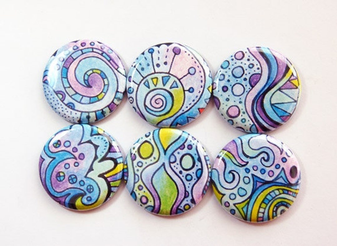 Fridge Magnets, Magnet Set, Magnets, Button Magnets, Kitchen Magnets ...