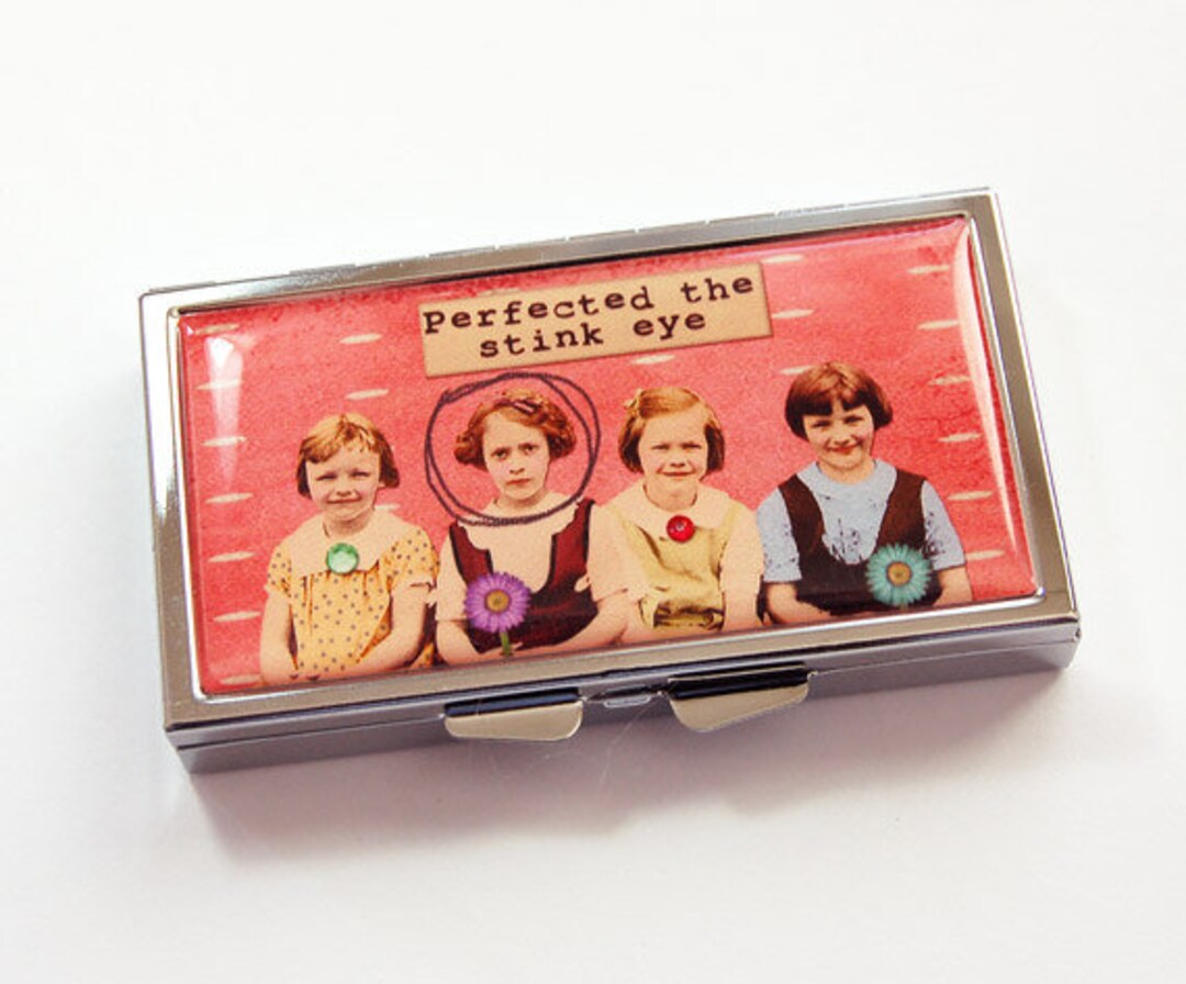 Funny Pill Case, Pill Case, 7 Sections, 7 Day, Pill Box, Humor, Funny