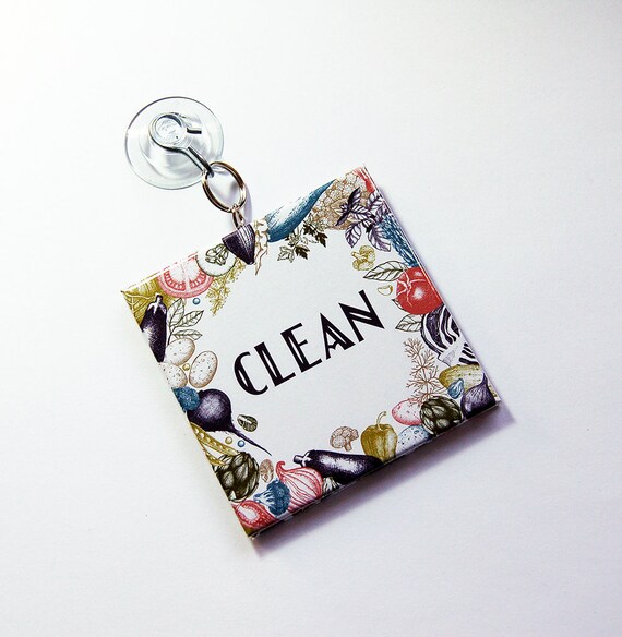 Dishwasher Sign Sign With Suction Cup Works on Stainless Etsy