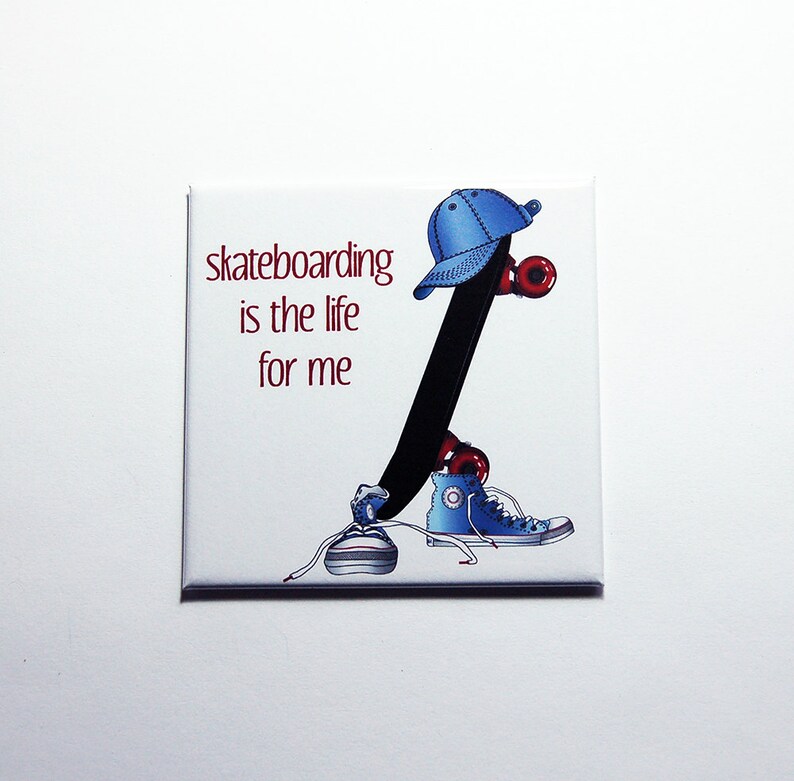 Skateboard Skateboarding is the Life for Me Etsy