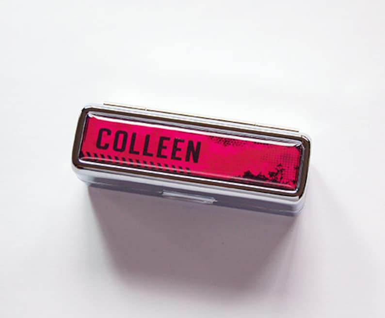 Personalized Lipstick Case Pink Lipstick Case Lipbalm Case Etsy Canada