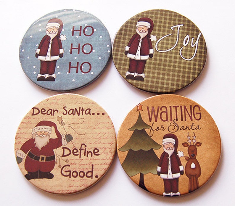 Christmas Coasters Xmas Coasters Drink Coasters Coasters Etsy