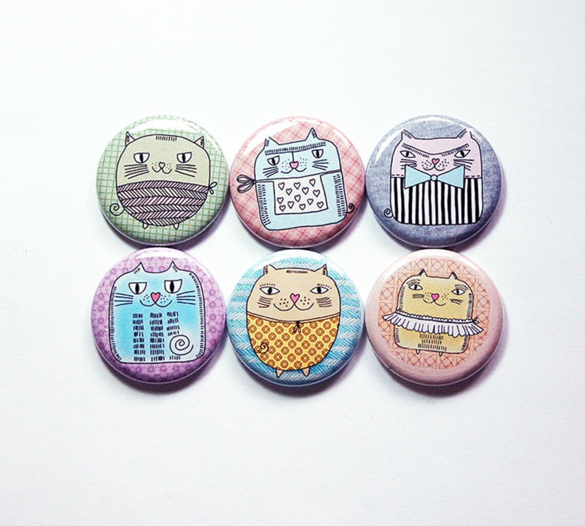 Cat Funny Cat Stocking Stuffer Fridge Etsy