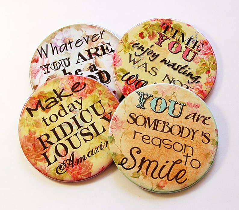 Inspirational Coasters Drink Coasters Coasters Hostess Etsy