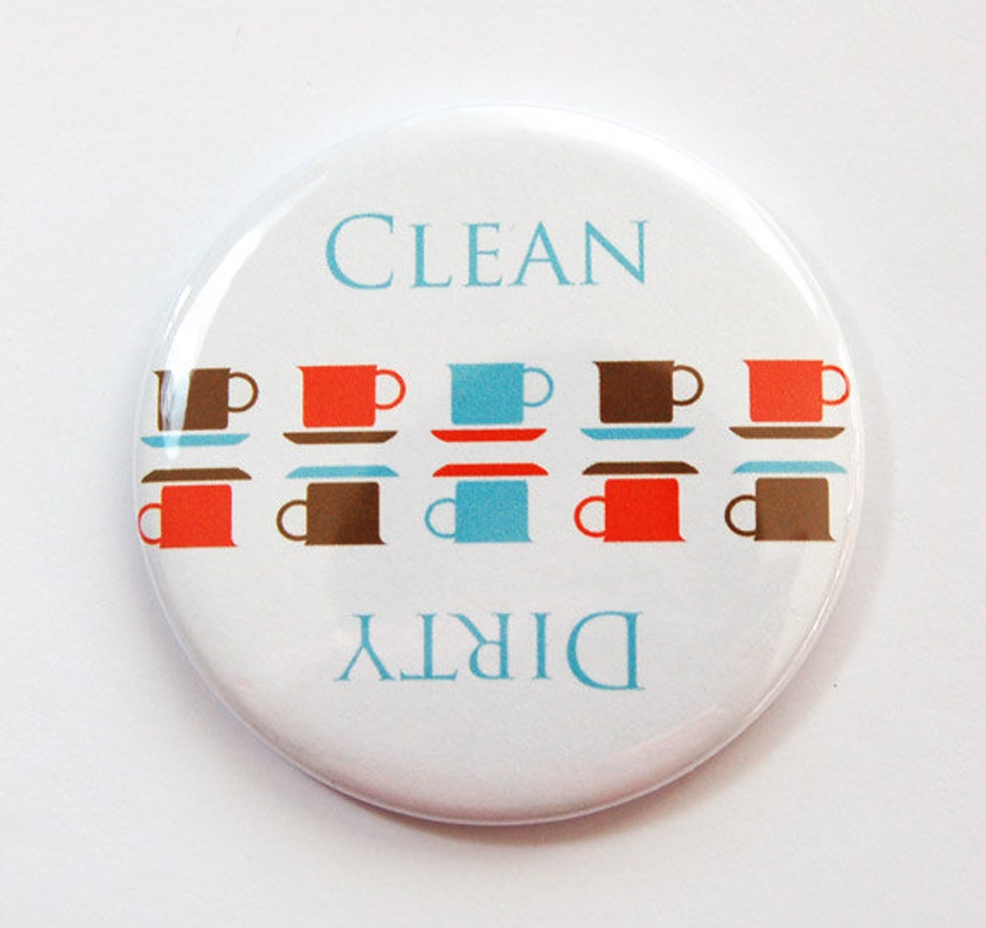 Dishwasher Magnet Clean Dishes Dirty Dishes Kitchen Magnet - Etsy
