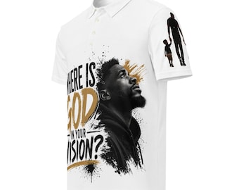 Polo de corte entallado para hombre